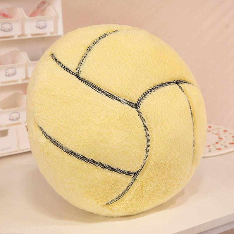 Tennis Basketball Rugby Sports Balls Plush Toy Stuffed Doll Decoration 35cm Gift