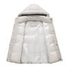 Winter new women's fashion cotton clothes vest cotton vest hooded quilting down cotton vest outer wear