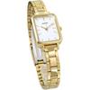 Casio Casio Standard Cheap Casio Women's Quartz Watch Brass Metal Gold White LTP-V009G-7E
