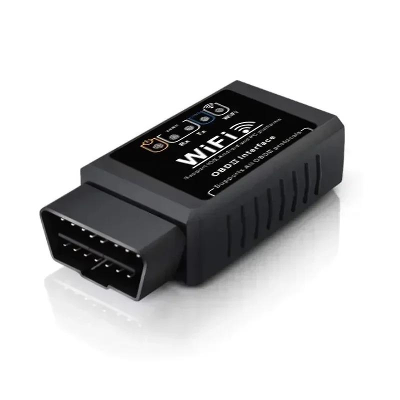 1 Pc OBD II WIFI ELM327 V 1.5 Scanner OBD II Automotive Fault Detection Instrument Simple and Easy To Operate
