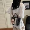 Personality Trend Casual Simple Texture Bucket Bag Fashion 2025 Summer New Foreign Style Women Shoulder Messenger Bag