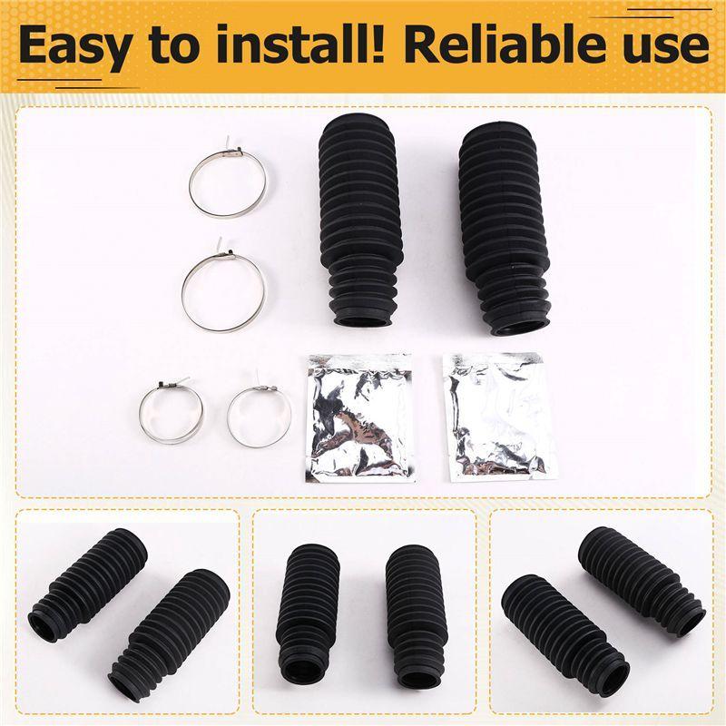 1Set 32131092876 32211139786 Steering Rack Boot For BMW E39 520I 525I 528I 530I Z8 1995-2004 32131096910 3012401-T61C