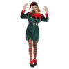 Christmas Elf Women's Costume Set Bar Party Atmosphere Enhancer Multi-Size Christmas Women's Holiday Outfit