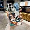 Astronaut Rocket Funda For Samsung S26Ultra Phone Case For Galaxy S25 FE S26 S24 S23 S22 S21 Ultra S20 Plus S25FE 5G Clear Cover