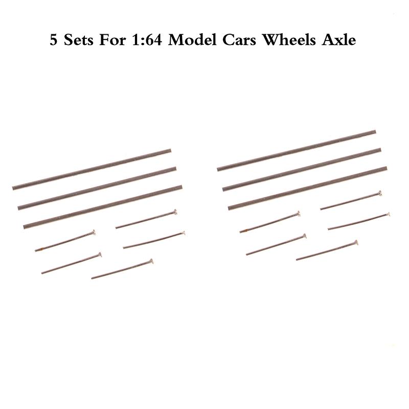 5Sets 0.8X25Mm/28Mm Nails Pin For 1:64 Hw/Matchbox/Tomeca Model Cars