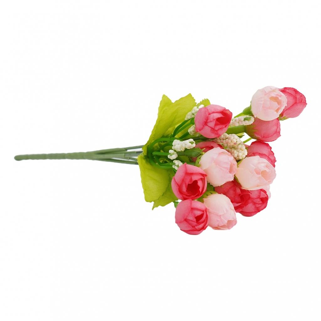 Artificial Rose Small Bud Christmas Decorations DIY