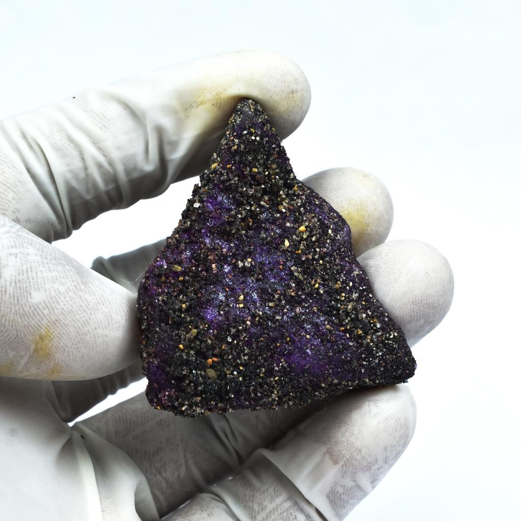 Natural Purple Sapphire Earth Mined 45 Ct Uncut Rough CERTIFIED Gemstone