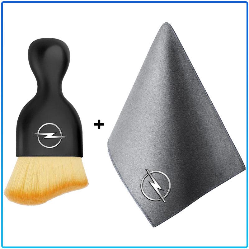 1Pcs Car Interior Cleaning Tools Microfiber Wash Towels Cleaning Brush For Opel Astra H G J Insignia Mokka Zafira Corsa Vectra B C D