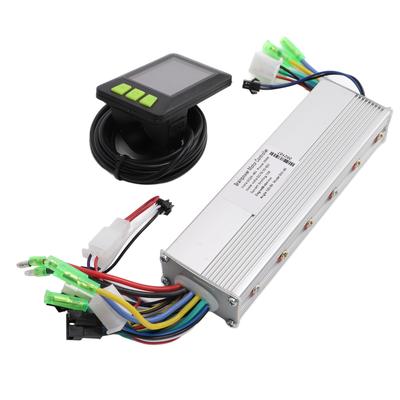 24?48V 350W Motor Bezuhlíkový Ovladač Dvojitý Pohon Kit s Voděodolným Barevným LCD Displejem