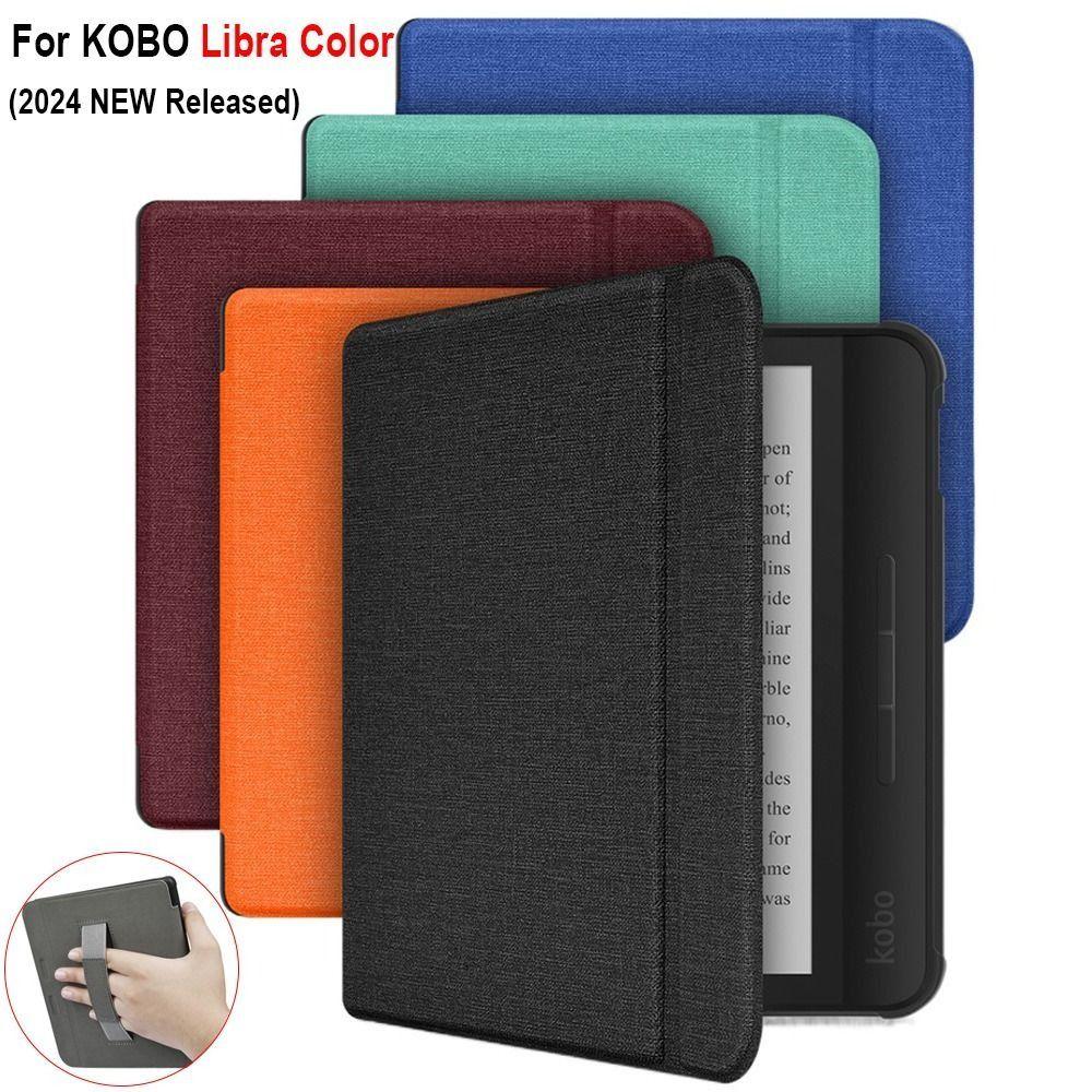 7 inch Smart Magnetic Case Hand Support Protective Shell for Rakuten KOBO Libra Colour 2024