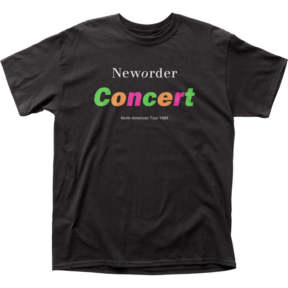

26 New Order Concert T Shirt Mens Licensed Rock N Roll Music Band Tee New Black Unisex T-Shirt XXL