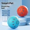 Smart Interactive Dog Toy Ball Automatic Rolling Ball Toy USB Automatic Bouncing Rolling Toy Ball With RGB Lights Puppy Cat Product