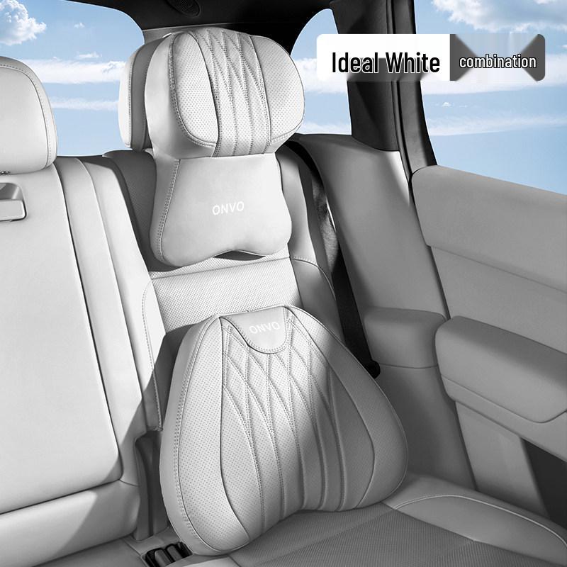 Lide L60 Headrest & Lumbar Support Neck Pillow for Car Interiors