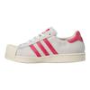 Avavav x adidas Modifisert Superstar Krystallhvit Rød Dame Sneakers Leverandørfarge Lettgul JI4584