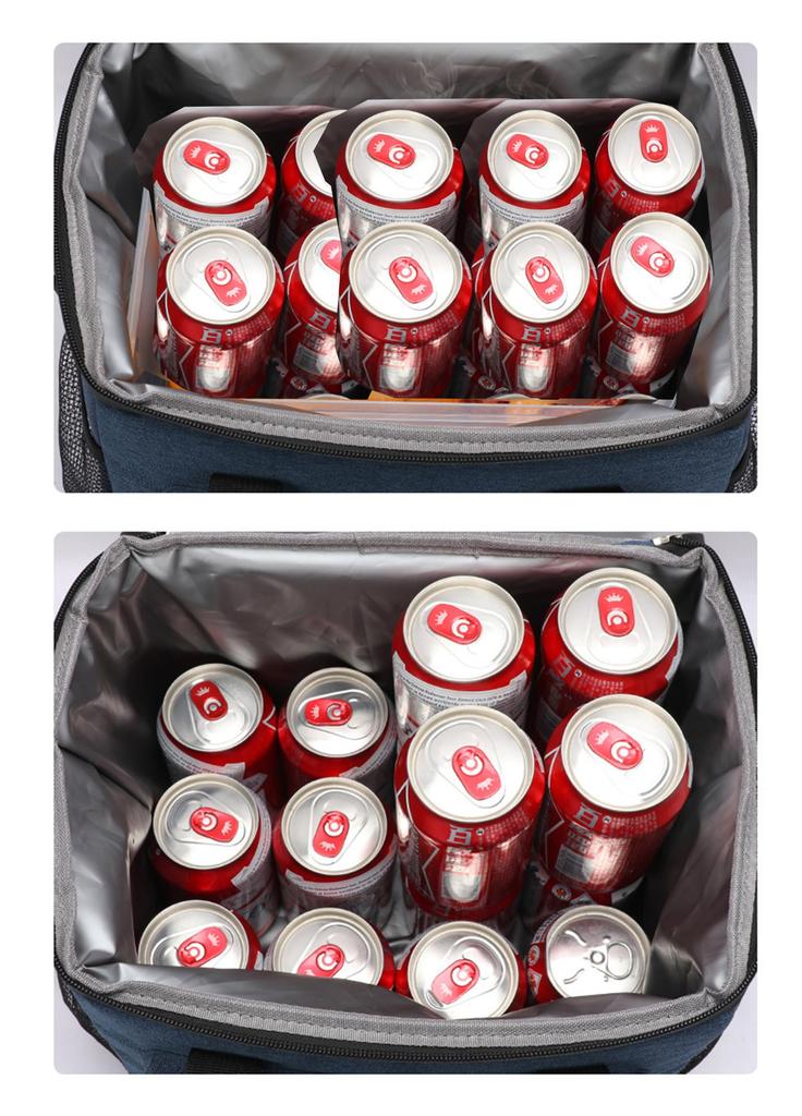 UMJCWELL 25L Large Capacity Thick Insulated Soft Insulated Lunch Foldable Perfect for Sports Cherry Blossom Club and More Cooler, Design, Waterproof,