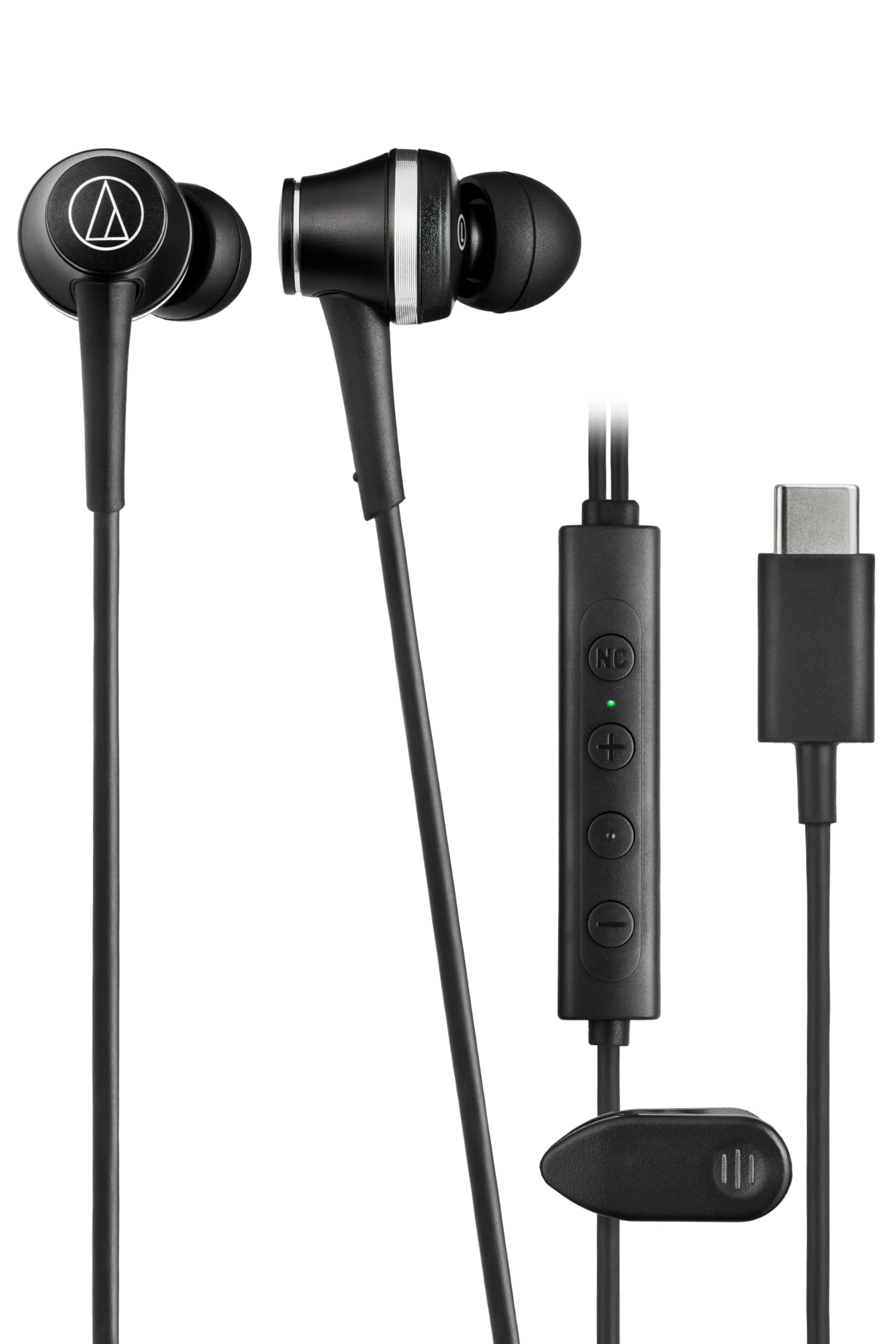 Audio-Technica ATH-CKD7NC BK USB-C Wired In-Ear