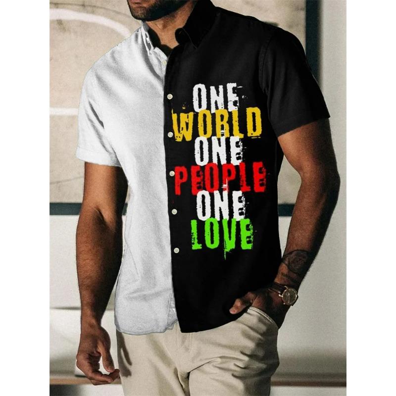 3D Printed High Quality Shirt Man/Women Casual Fashion Short Sleeves Button Lapel Tops Oversized Unisex Clothing