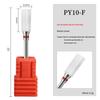 Ceramic Nail Grinding Head - Corn Bullet Rocket Shape for Electric Nail Grinder