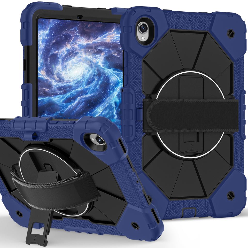 For Samsung Tab Case S11 S10 S9 FE A11 A9 Plus A7 Lite Tablet Stand Case Thick Shockproof with Rotating Strap Kickstand Cover