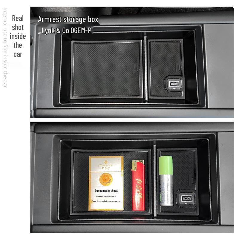 2024 Lynk & Co 06 EM-P Armrest Storage Box Organizer