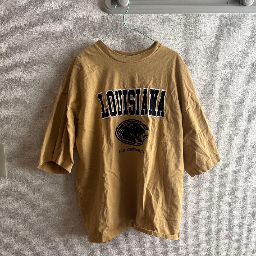 Louisiana print T-shirt size L