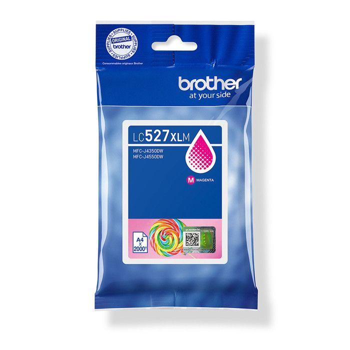 Brother LC527XLM Cartuccia Inchiostro Magenta XL Originale per Stampanti Ink-jet