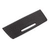 For BMW 3 Series E90 E92 E93 2005-2012 Soft Carbon Fiber Car Center Gearbox Storage Box Panel Cover Sticker Car Accessories