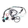 Ac29-Wiring Harness CDI Ignition Coil Kit For 50Cc 70Cc 90Cc 110Cc ATV Electric Quad Vehicle, Full Vehicle Circuit Ignition