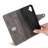 Phone Case For Samsung Galaxy A07 4G/A06 4G/A06 5G Zipper Wallet Rivet Decor Leather Cover with Wrist Strap