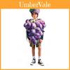 Grape Costume Plush Fruit Party Cosplay For Adults And Kids Fun Stagewear