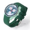 Curved End Silicone Strap for Swatch Rubber Watch Band for Rolex Sport Waterproof Bracelet for Citizen 20mm 22mm Universal Bands