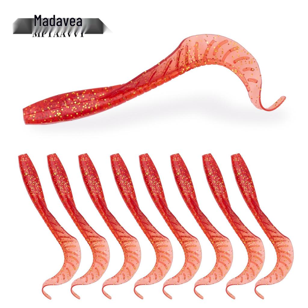 Glow Soft Fish Lure Skirt Tail for Freshwater and Sea Fishing - Ideal for Mandarin Fish, Aspius, and Blackhead.