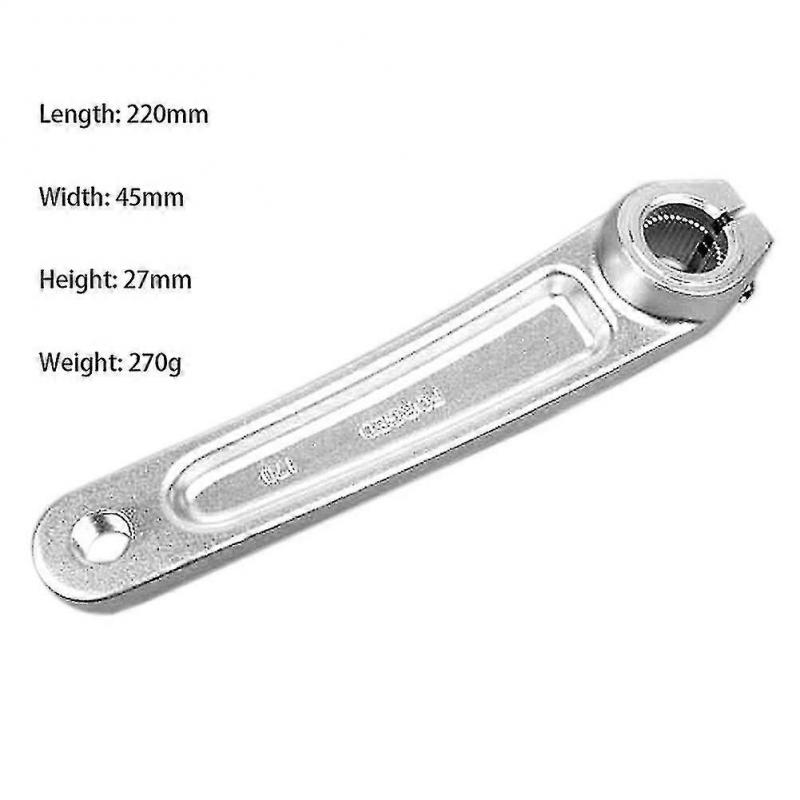 For Shimano Deore 590/596/610/slx Bicycle Crank Arm Bicycle ,black a