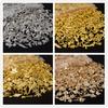 Wholesale 100pcs/Lot Random Metal Pendant Matte/Bright/Antique Gold Color Tools Butterfly Horse Flower Charms For Jewelry Making