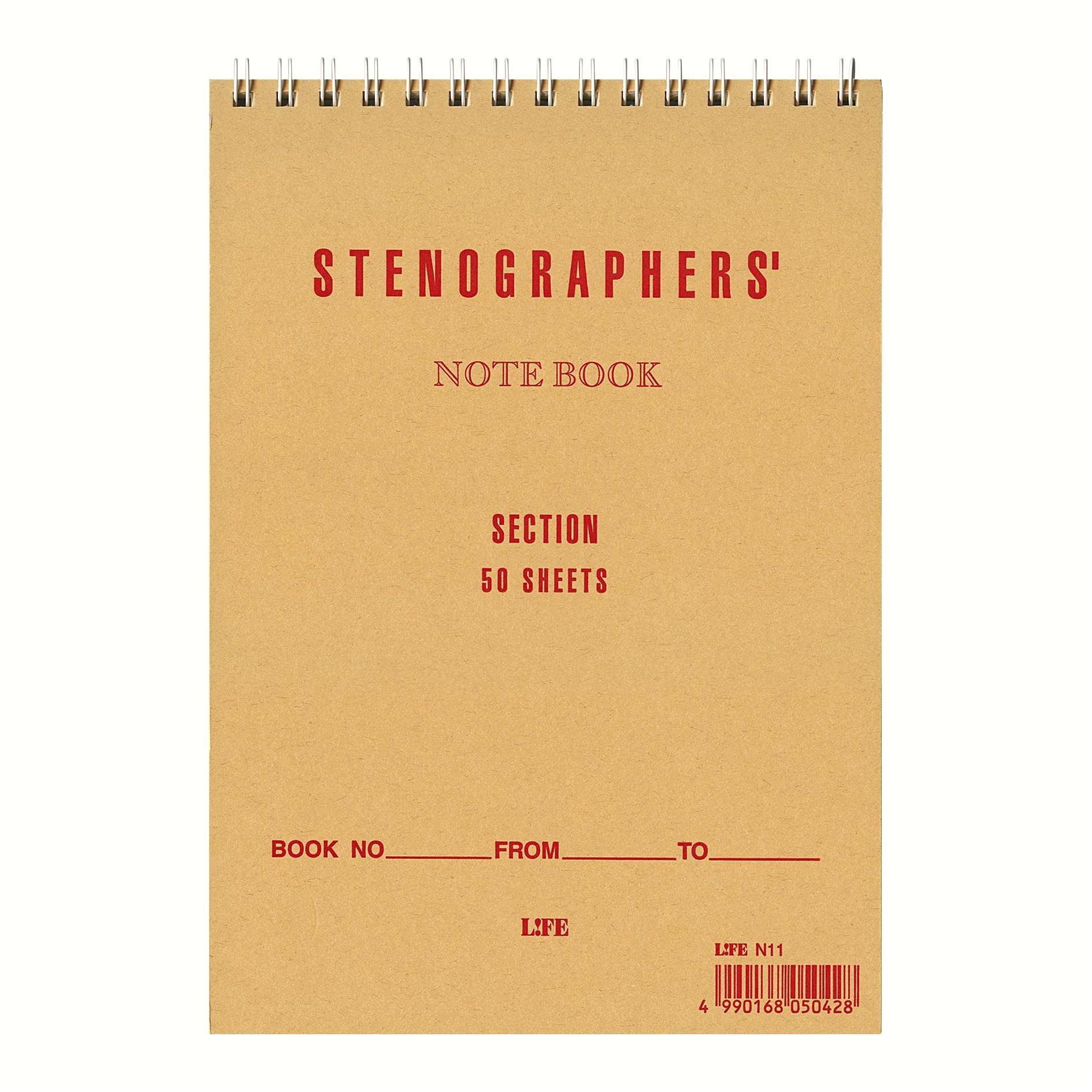 Life Notebook Stenographer Grid N11