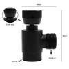 Adattatore Cilindro CO2 A20F-Nero Regolatore Fusto Birra Fai-da-te TR21.4 A W21.8, Accessori Serbatoio CO2 Per Produttore Soda Mach