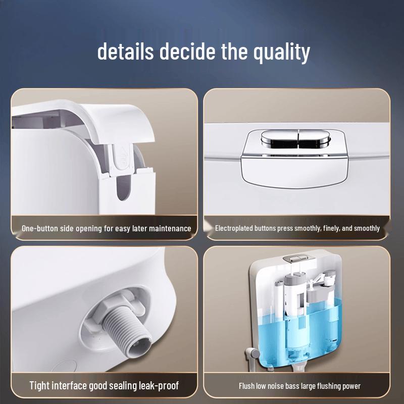 High-Pressure Toilet Flush Tank
