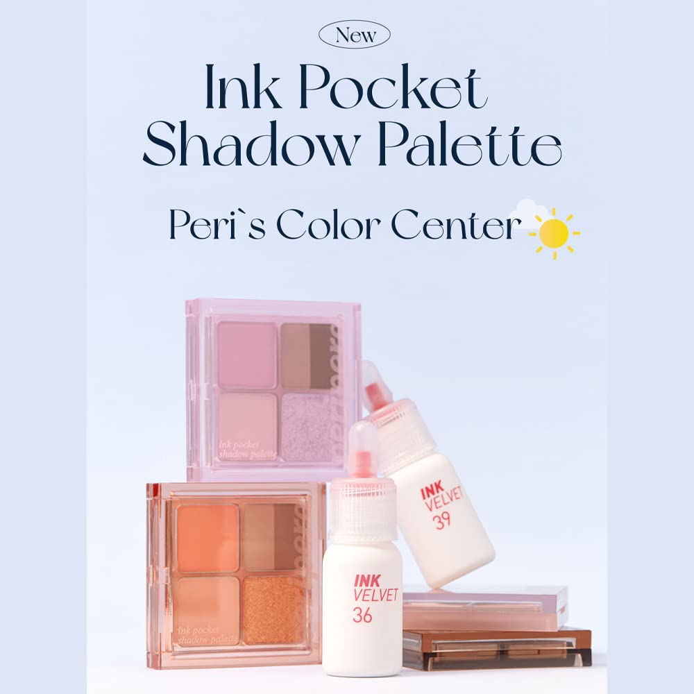 Periperain Ink Pocket Shadow Palette COOL SUMMER (002 VIBE)