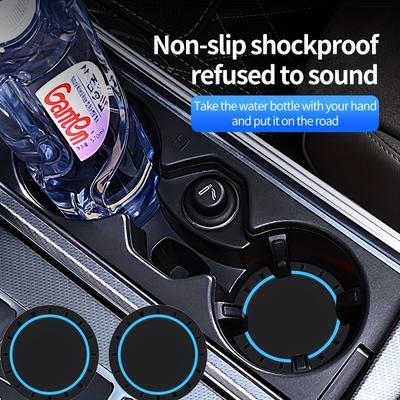 Absorbent Coasters for Car Cup Holders - Interior Additions Suitable for Both Men And Women, Ideal for Vehicles And Home Desks