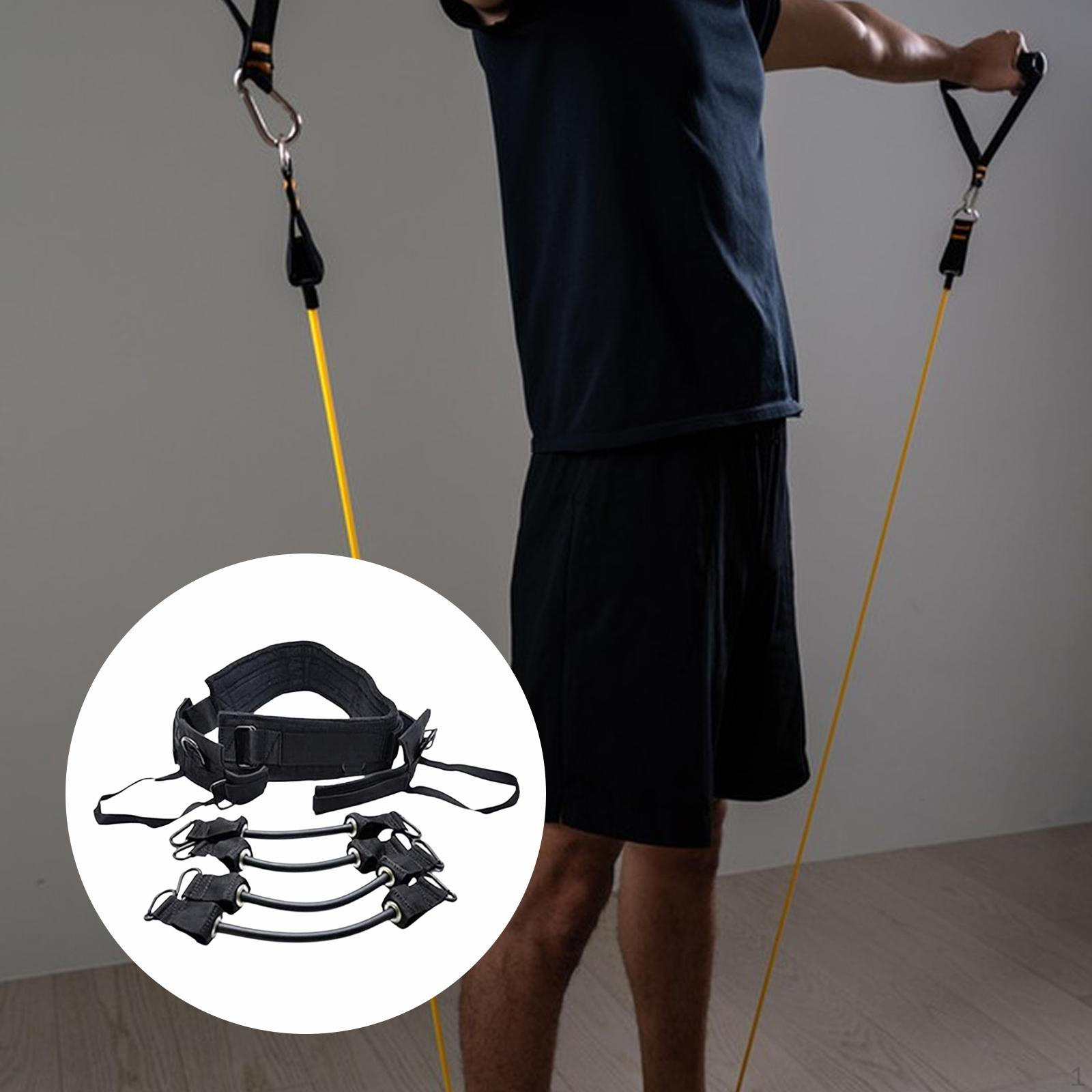 

Тренировка с эластичной лентой для вертикального прыжка, регулируемая тренировка силы ног для прыжков для баскетбола,