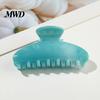 Gentle Pastel Hair Clip Back Head Claw, Macaron Color Shower Clip, Smooth Surface Large Long Claw Anti-Slip Teeth Accessory for Buns Commuting Travel