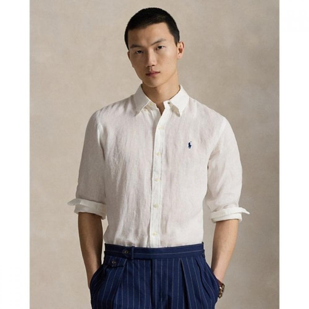 Polo Ralph Lauren Mens Classic Fit Linen Shirt  Mnpowov16824146100 XS