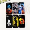 Cover for Samsung Galaxy S20 S22 S21 FE Ultra Plus A07 A17 A15 A16 A25 A57 A37 Phone Case Dragons Gokus Balls Vegeta Super