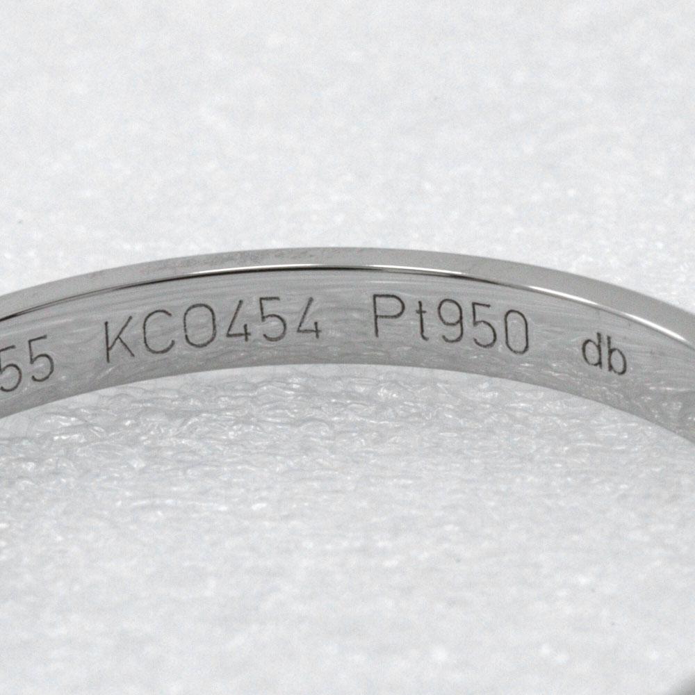 CARTIER wedding Ring CRB4078000 Pt950Platinum #7.2(US Size) 2.8g Women Used