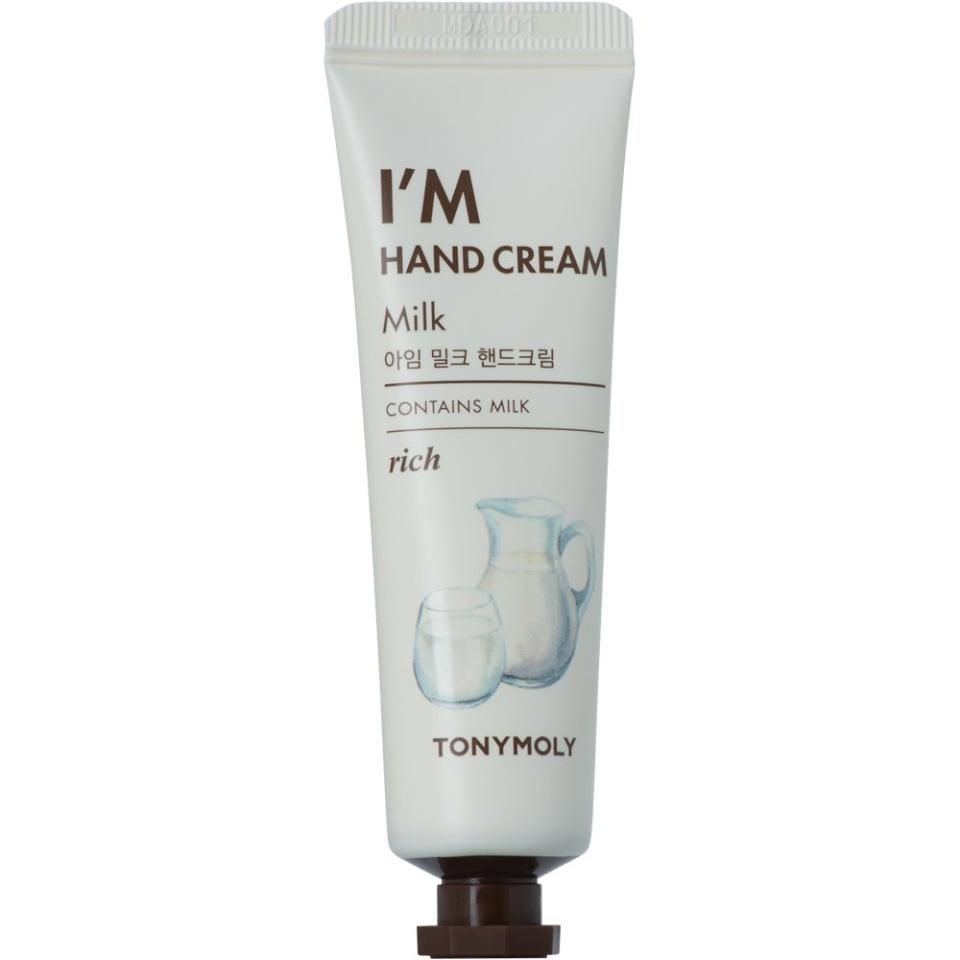 

Крем для рук TONYMOLY увлажняющий, питательный, с экстрактом молочного протеина 30 мл