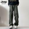 JEEP SPIRIT Men's Loose Straight Cargo Pants
