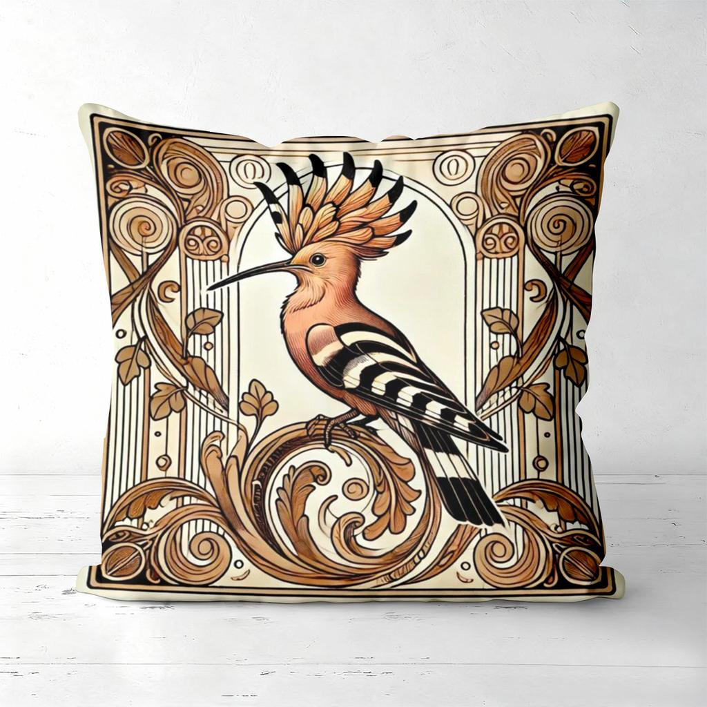 Bird Themed Decorative Pillows For Home Decor Polyester pillowcase, sofa decorative cushion cov Headboard Pillow