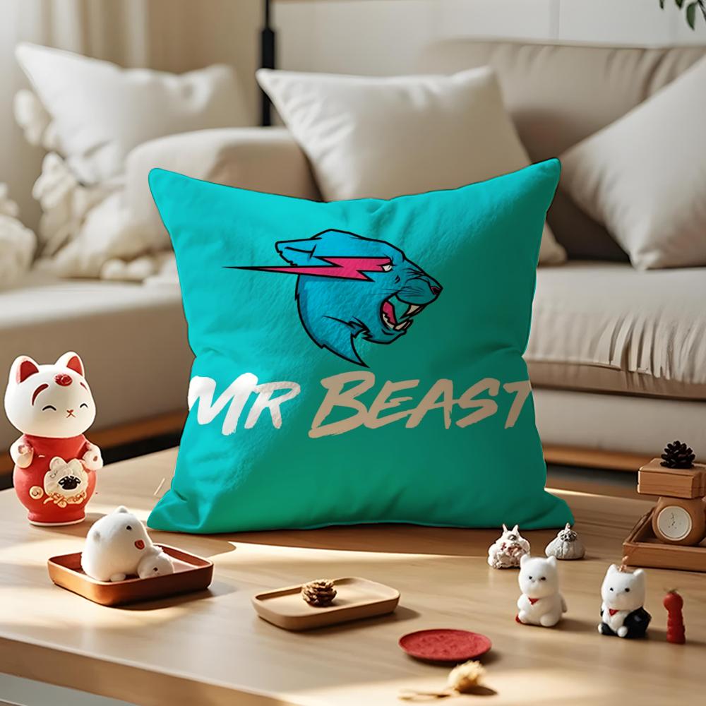 

MMrBBeast SINGER Pillow Case Antidustmite Pillowcase Invisible Zipper Silky Short Plush Sofa Cushion Cover 30X30cm