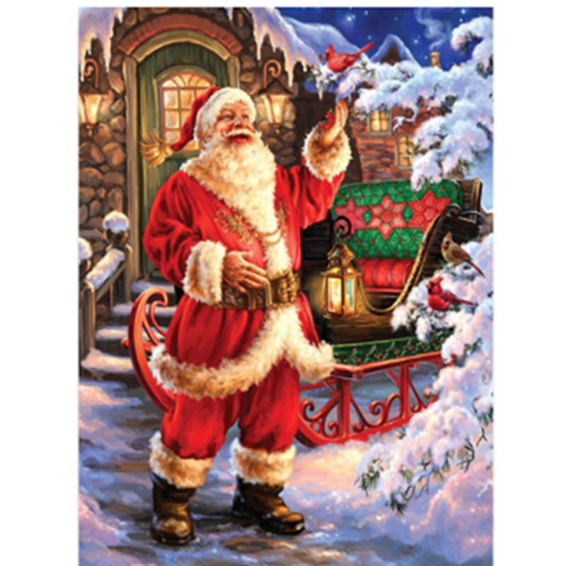 30 40 cm 5d DIY Diamond Painting Christmas Santa Claus Bordado Cross Transitch 30 40 cm 5d DIY Diamond Painting Christmas Santa Claus Bordado Cross Transitch