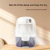 500ML household mini air dehumidifier semiconductor air dryer moisture absorber bedroom office silent electric air dehumidifier.